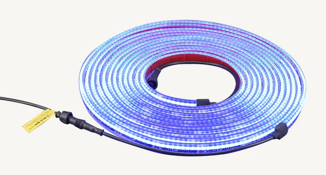 RSCS16 – RACESPORT LT Rope Light, LED Strip 12 Volt 16 Foot IP65 Rating 3M Adhesive Tape 50,000 Hours Life Expectancy